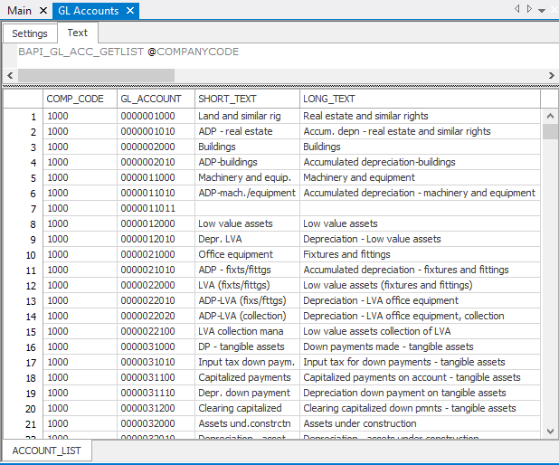 SAPQuery