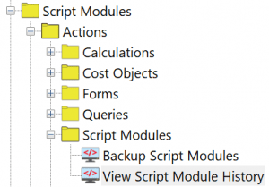 ImpactECS Item Type Actions - Folders